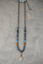 Load image into Gallery viewer, Medium- 7 Chakras with Obsidian and Amber