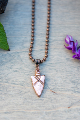 Medium - Copper Arrowhead