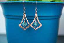 Load image into Gallery viewer, Chandelier Earrings in Copper
