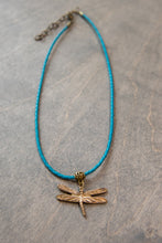 Load image into Gallery viewer, Short - Dragonfly on Leather