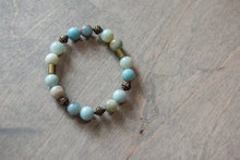 Load image into Gallery viewer, Bracelet - Amazonite and Bronze